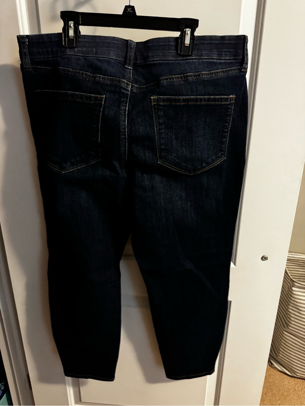 Sonoma Women’s Dark Indigo Slim Straight Jeans - Picture 3 of 3
